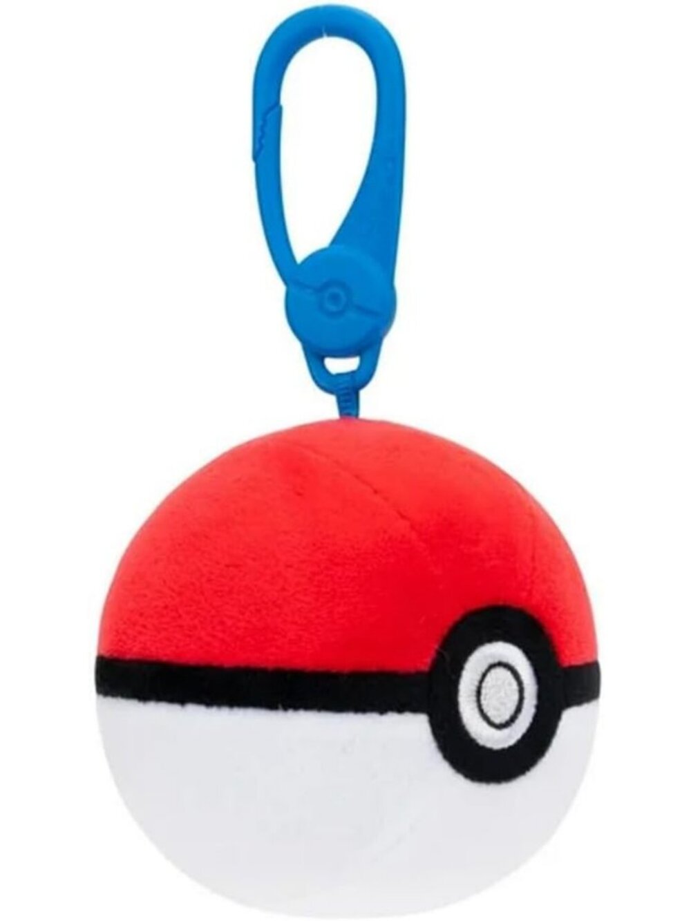 Cute Pokeball Backpack Clip Keychain - 4 Inch Purse Accessory for Gamers